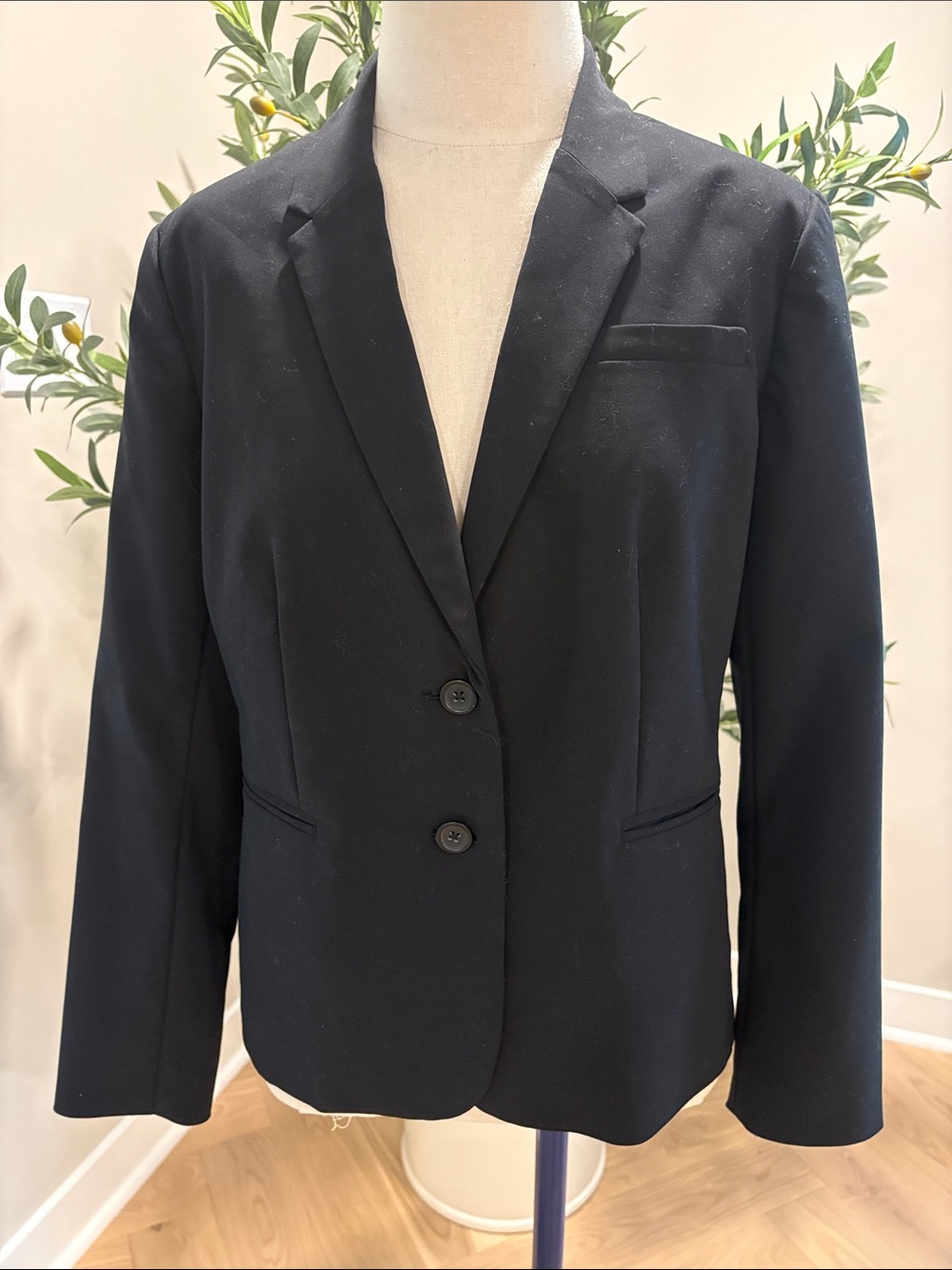 Banana Republic Blazer black 12P new
